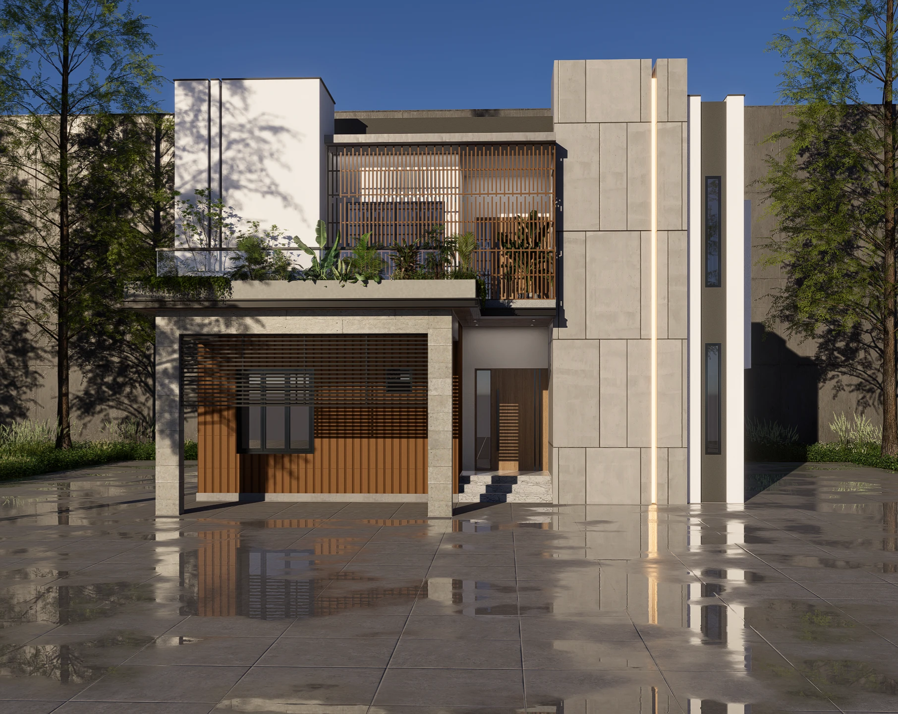 The Tropical Minimalist Villa