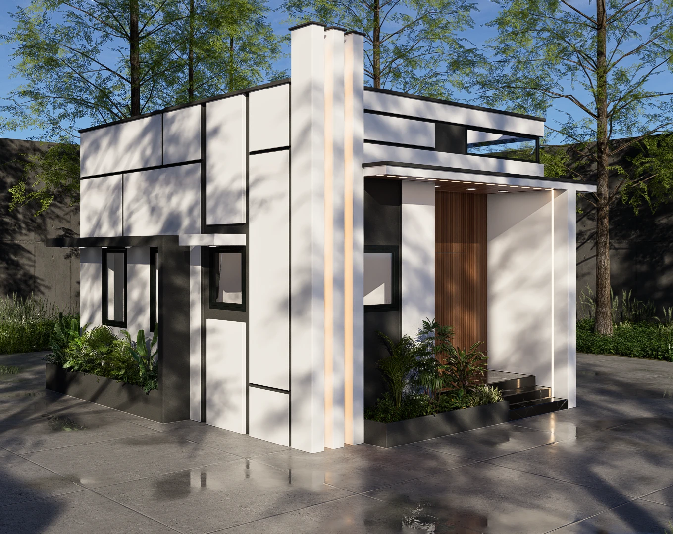 The Minimalist Pavilion