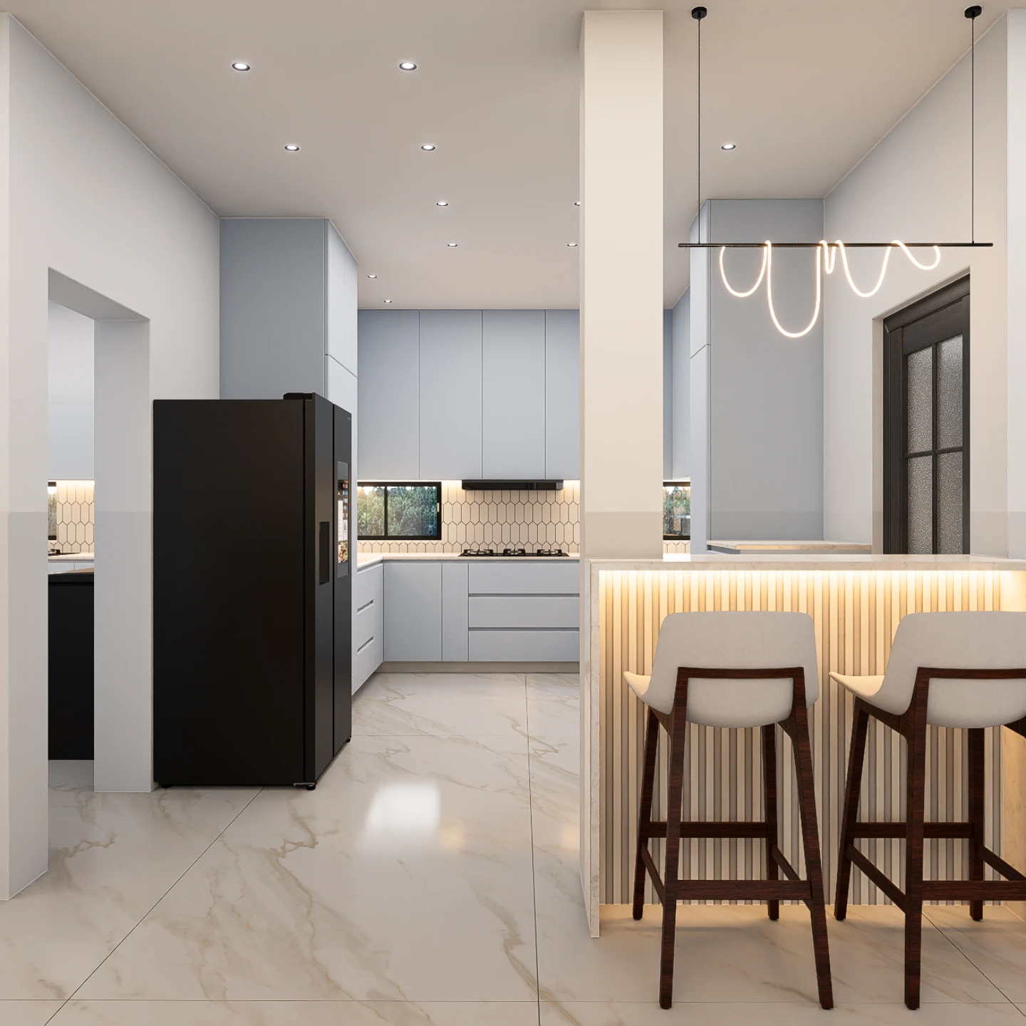 The Contemporary Greige Manor