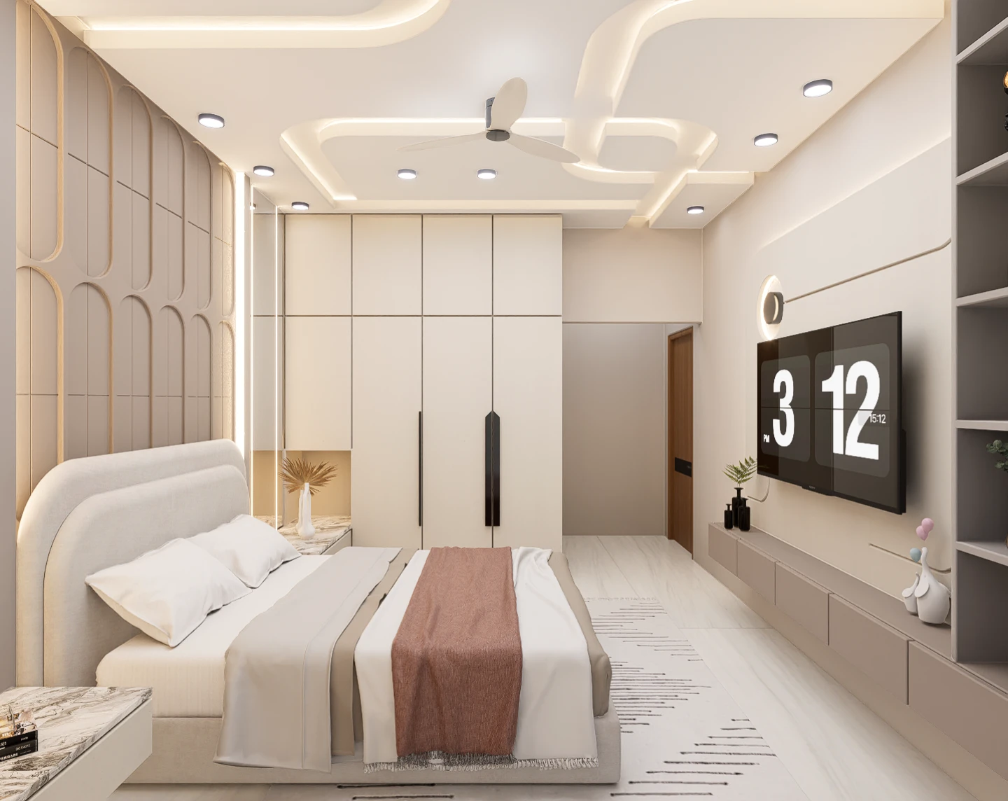 The Monochrome Minimalist Villa