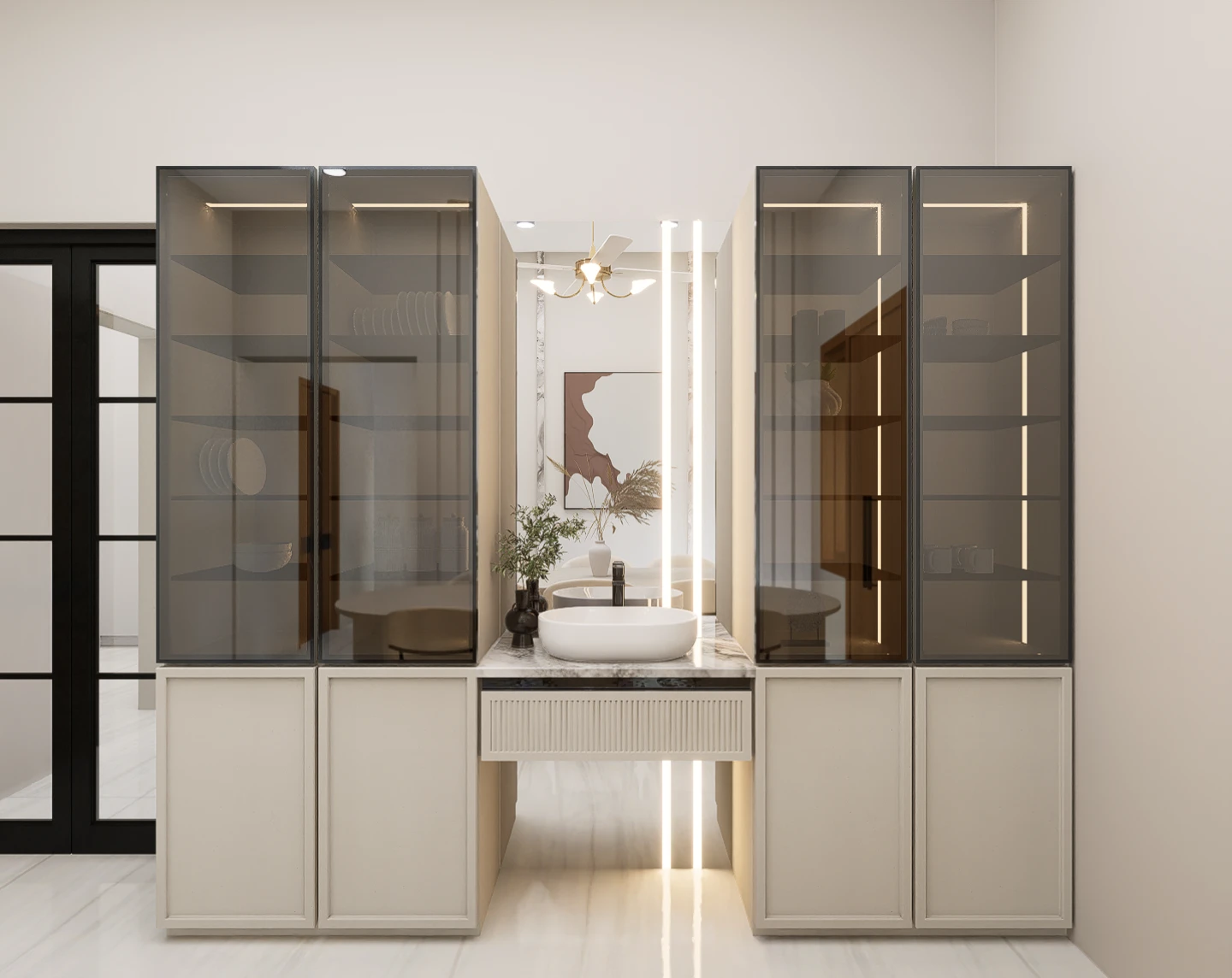 The Monochrome Minimalist Villa