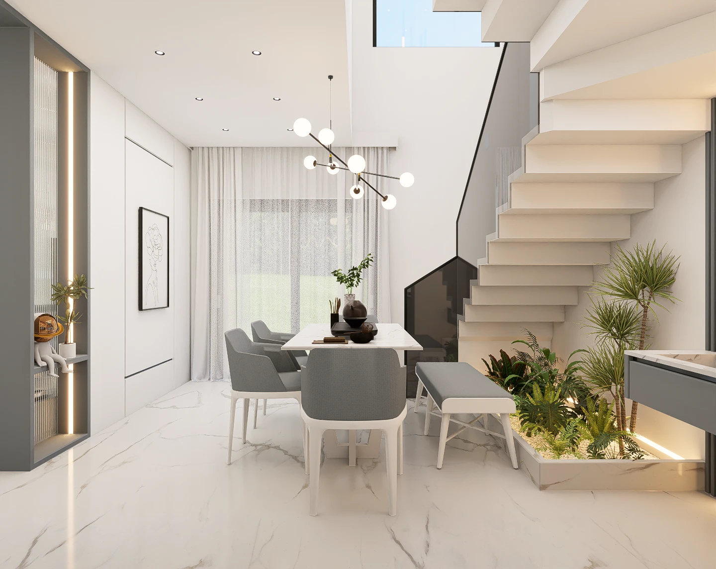 The Luminous Verdant Villa