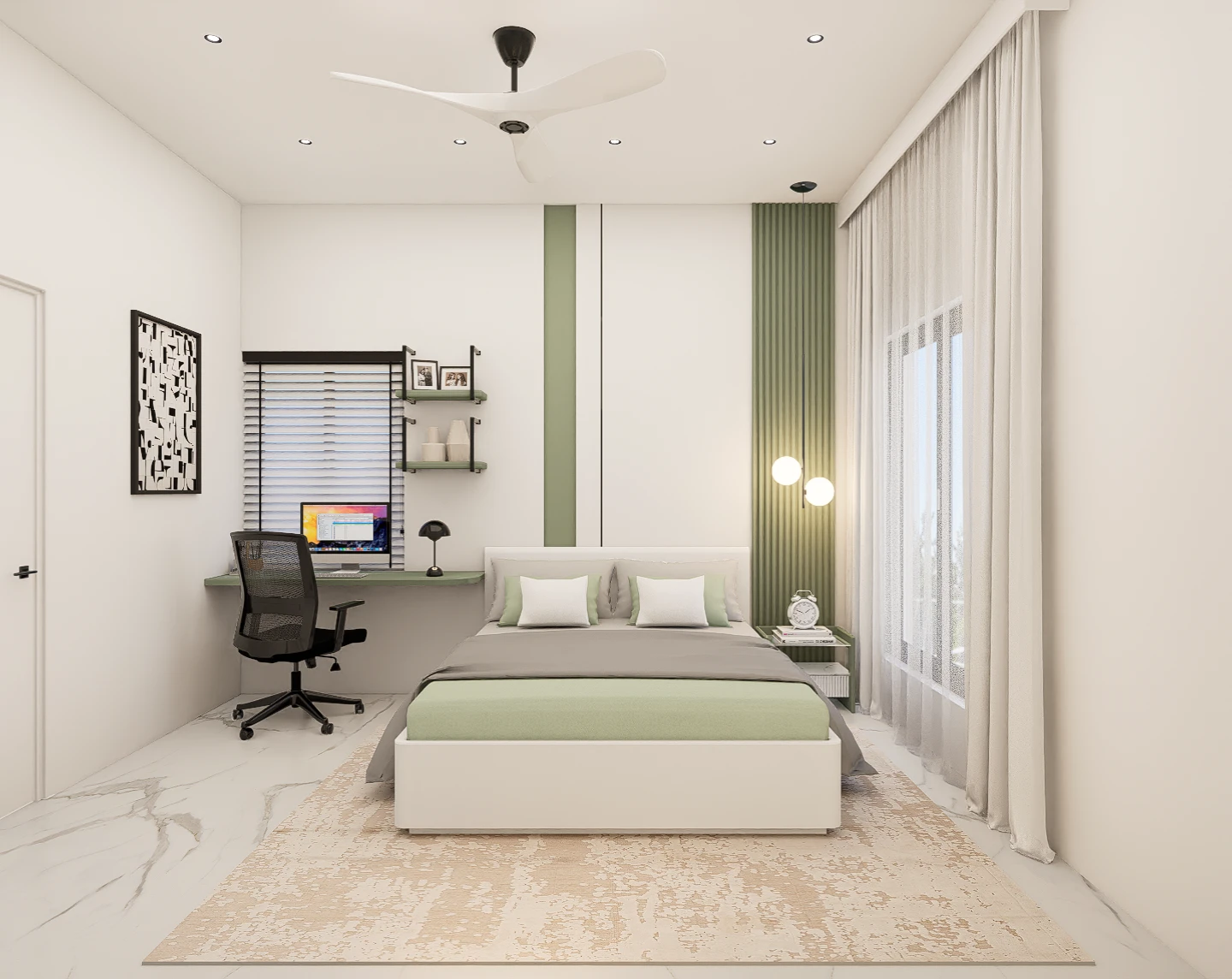 The Luminous Verdant Villa