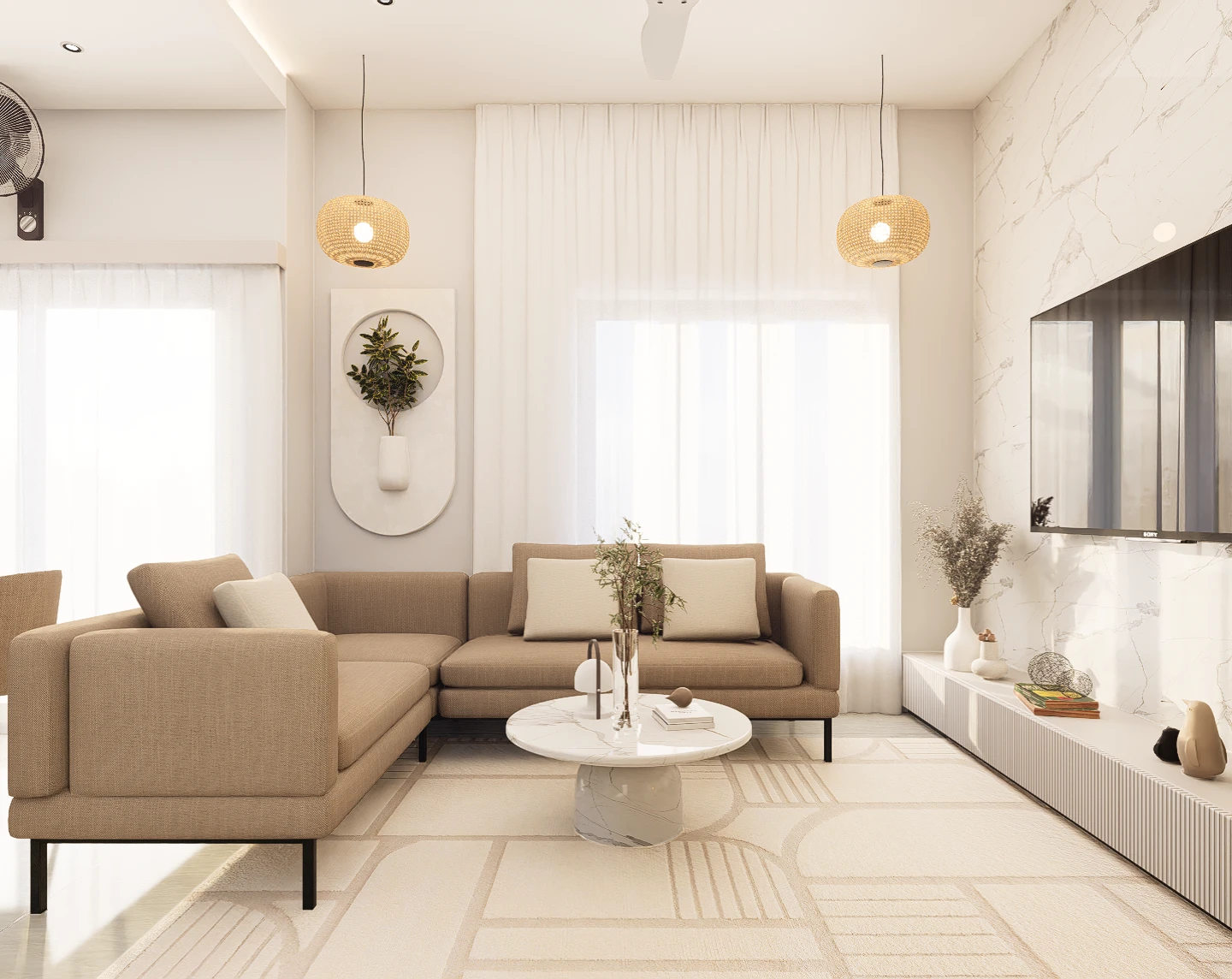 The Lunar Minimalist Villa